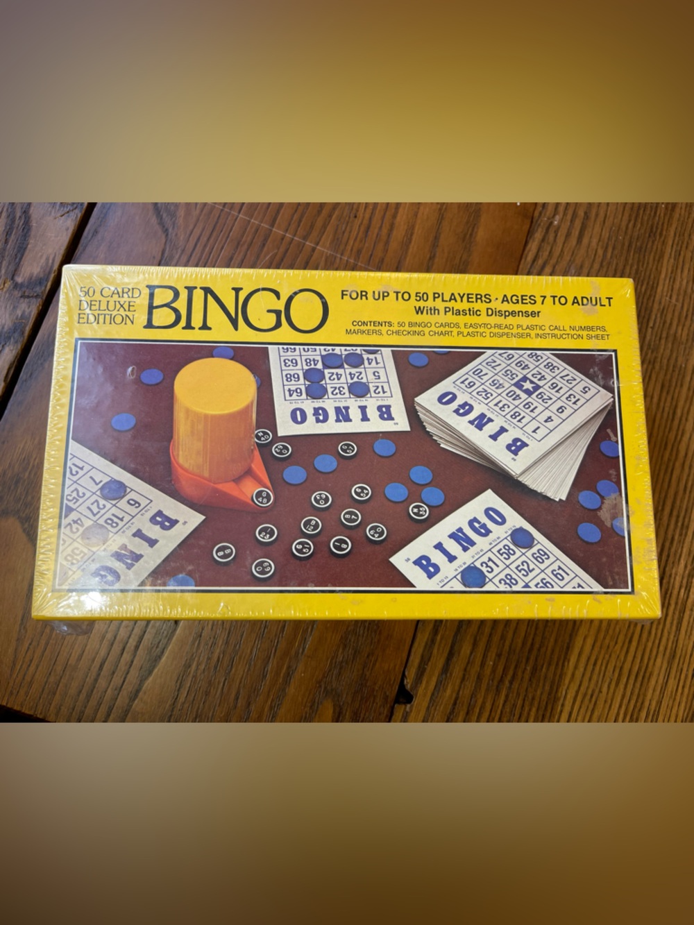 1981 Bingo Deluxe 50-Card Game Set - NWT - Picture 1 of 7
